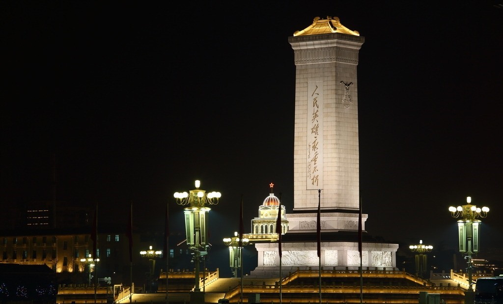 China Travel—Tiananmen Night View