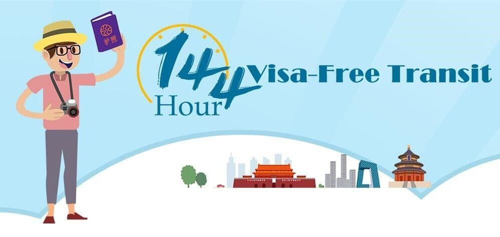 China 144-Hour Visa-Free Transit Policy