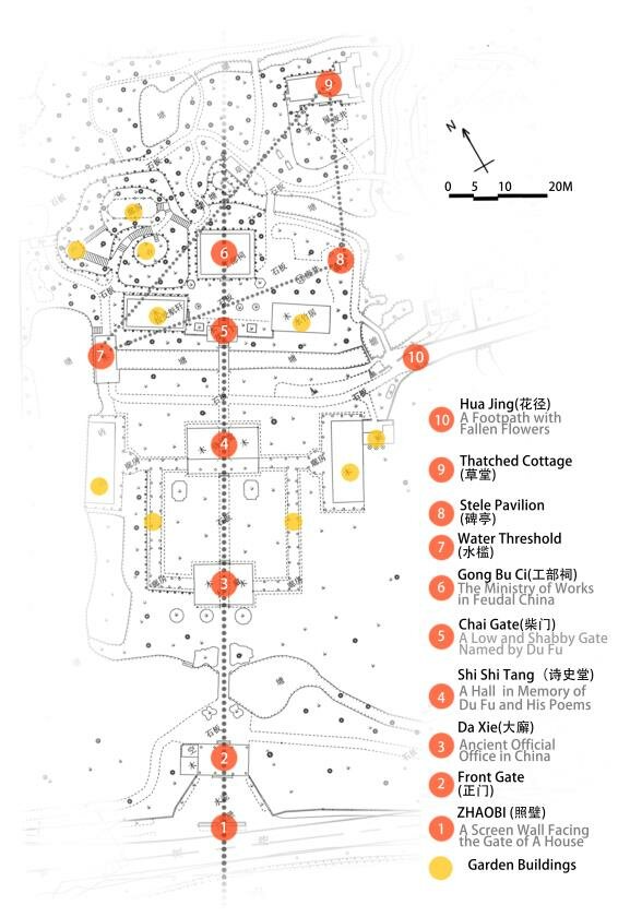 Travel in China—Chengdu Du Fu's Thatched Cottage (Tips, Photos, and Map)