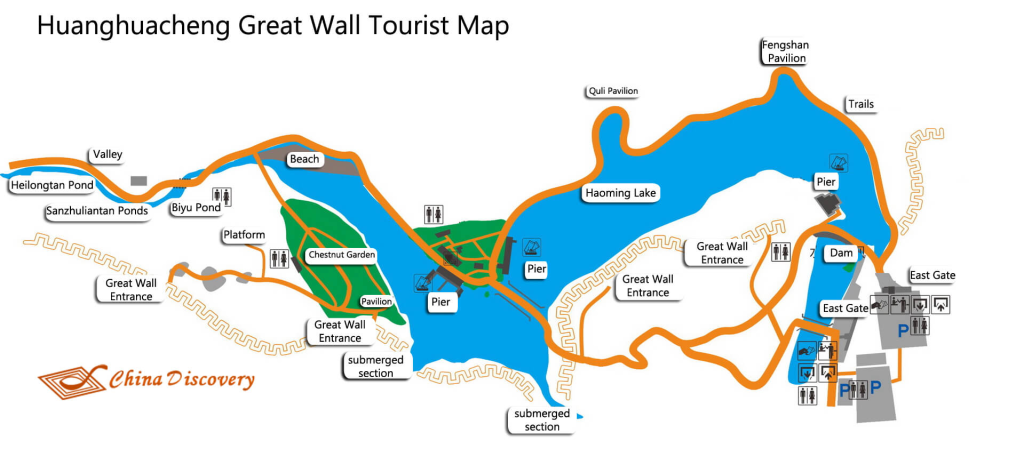 2024 Great Wall of China Map